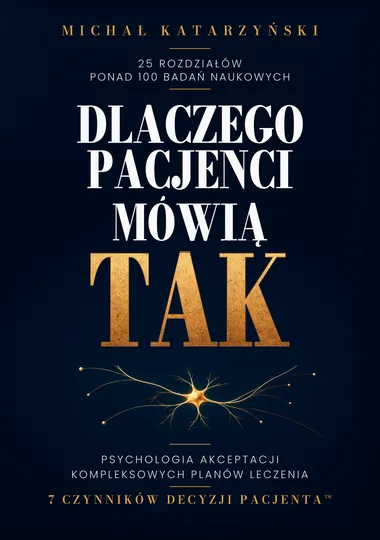 Okładka książki Dlaczego pacjenci mówią TAK.
